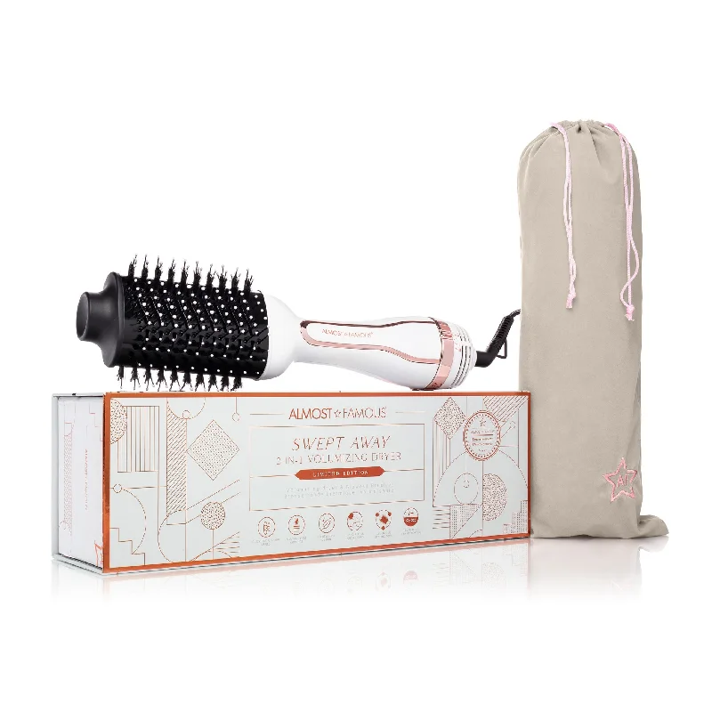 Swept Away 2inOne Volumizing Blowout  Dryer Brush