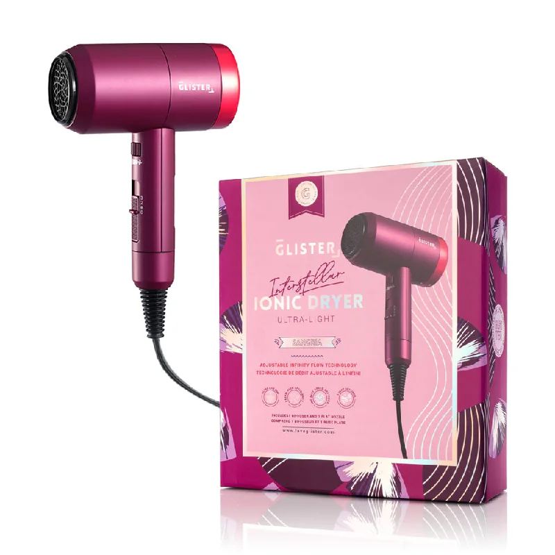 Interstellar Blow Dryer with Adjustable Airflow Technology