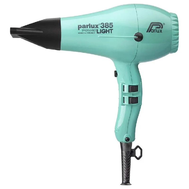 Parlux 385 Powerlight Ceramic & Ionic 2150W Hair Dryer Aquamarine