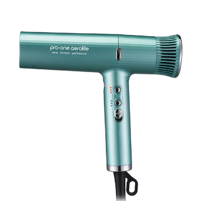 Pro-One Aerolite Hair Dryer Emerald Green