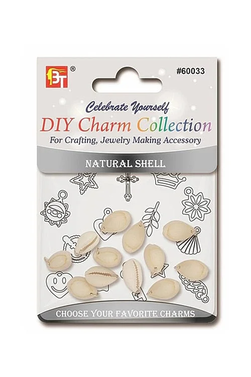 Beauty Town DIY Natural Shell Charms - 12 pcs #60033