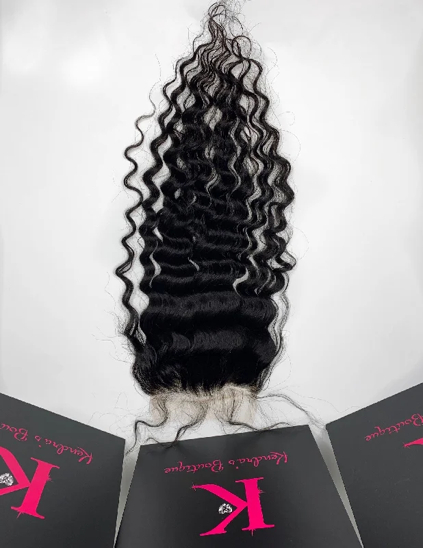 5x5 Loose Curly Lace Closure (HD Lace)