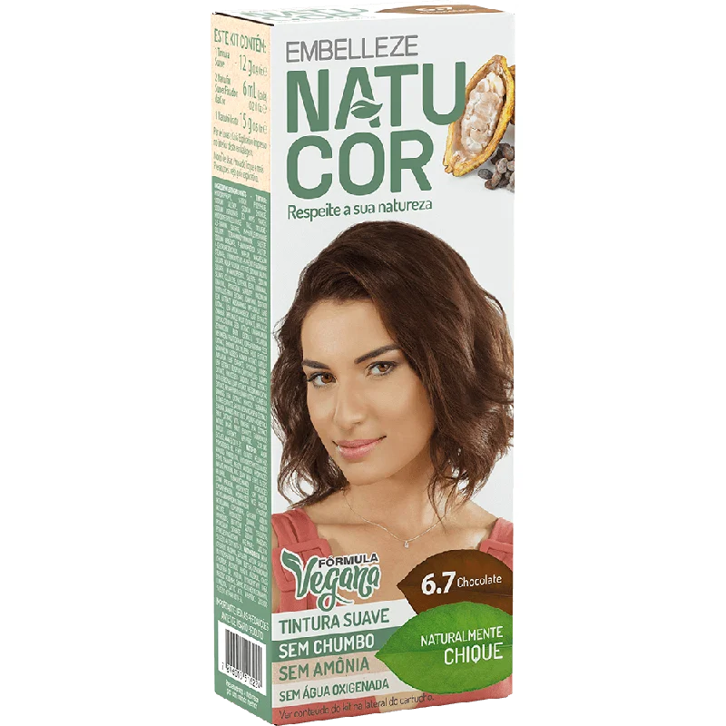 Natucor Hair Dye Naturally Chic Chocolate Complete