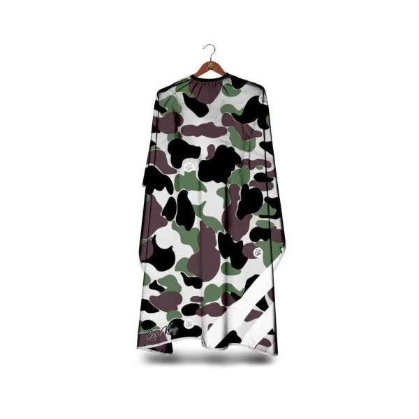 The Shave Factory Premium Barber Cape No.7 - Snap Closure